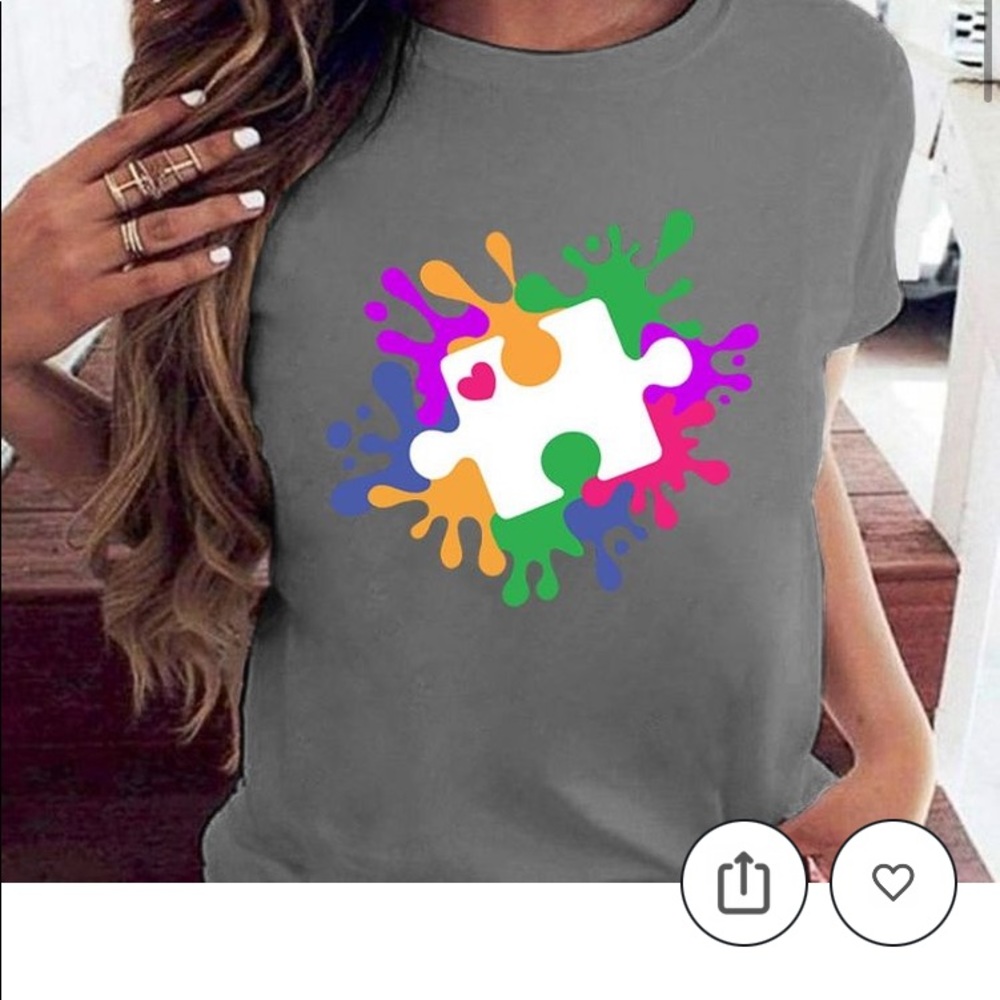 🧩AUTISM AWARENESS TEE 🧩